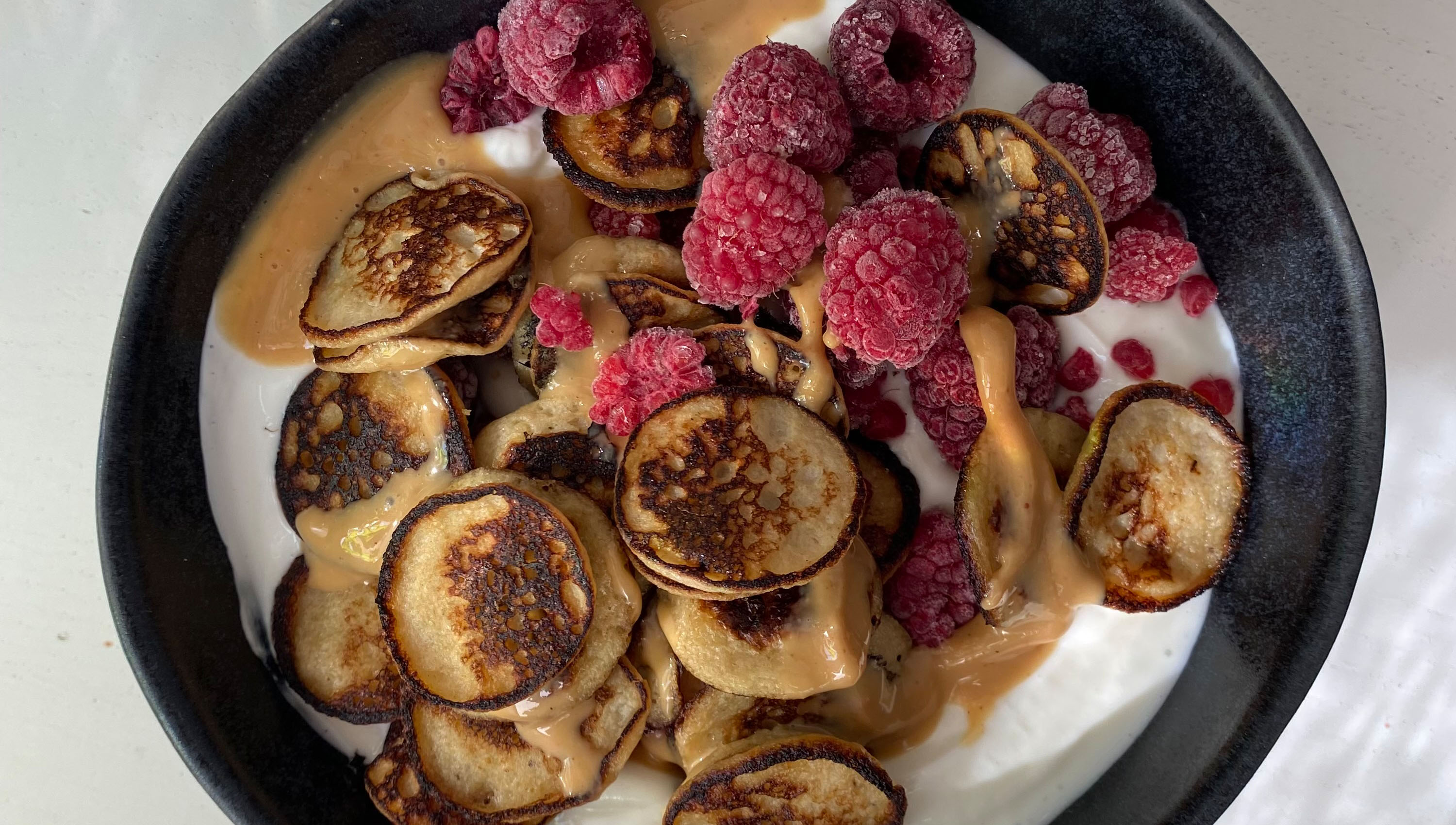 Bild på bananplättar, recept.