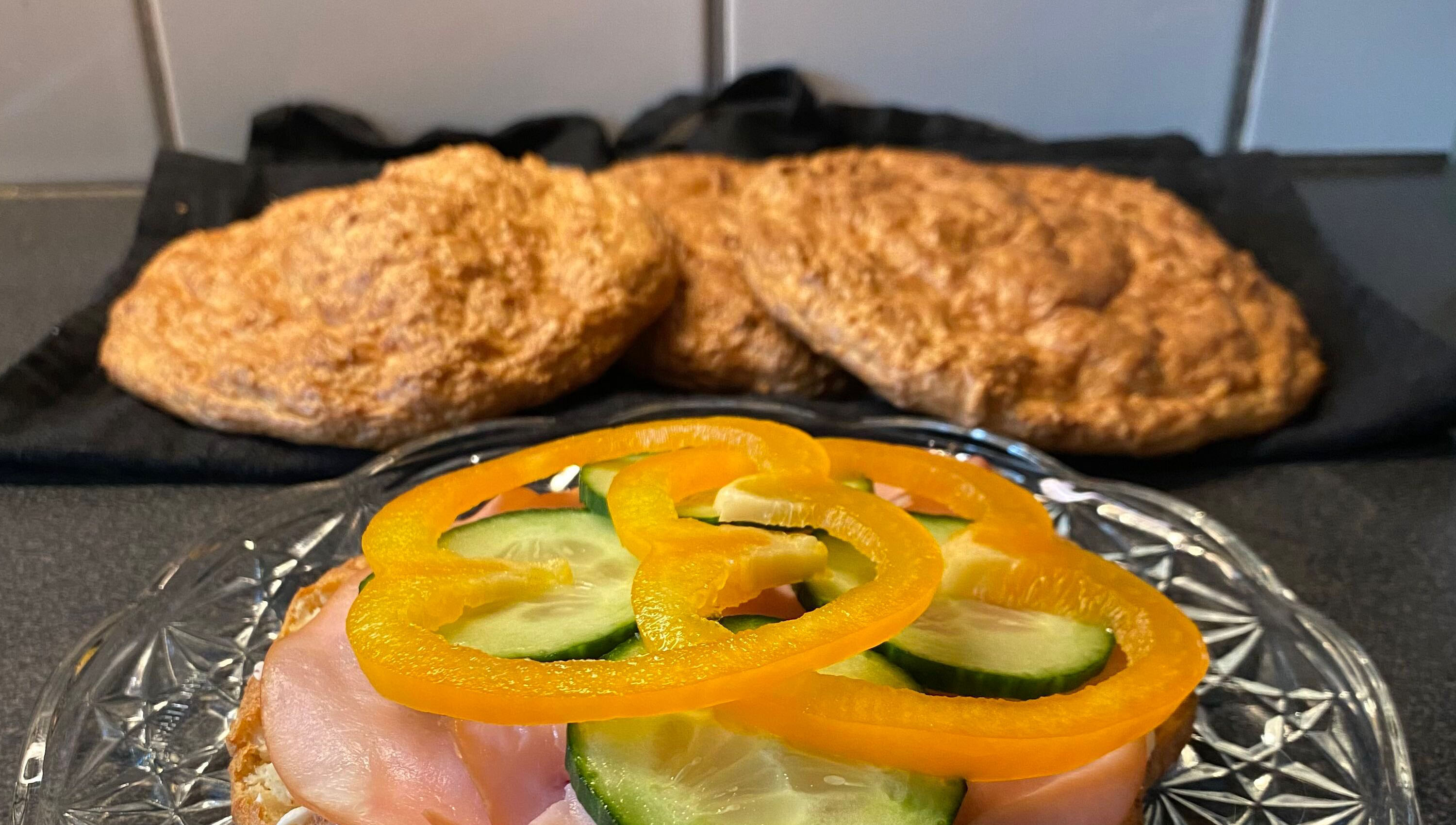 Bild på superenkelt proteinbröd, recept.